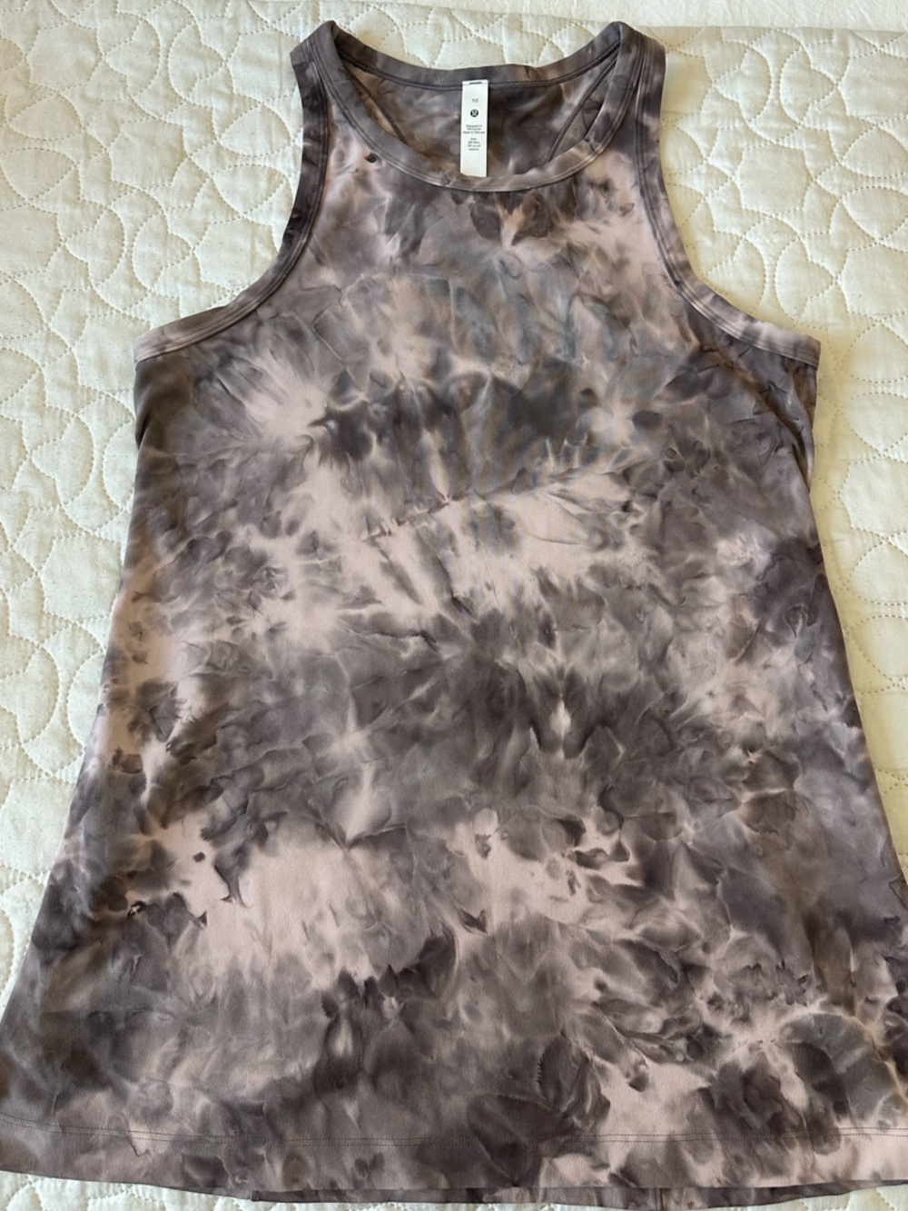lululemon Align Hip Length Racerback Tank - Diamond Dye Mineral sz 10 - Picture 5 of 5